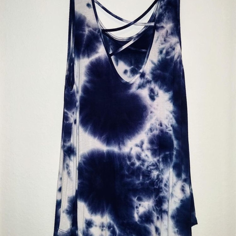 Tie-dye tank top